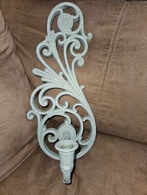 VTG HOMCO 1978 Syroco Wall Sconce, 15.50"T x 6" @ Widest